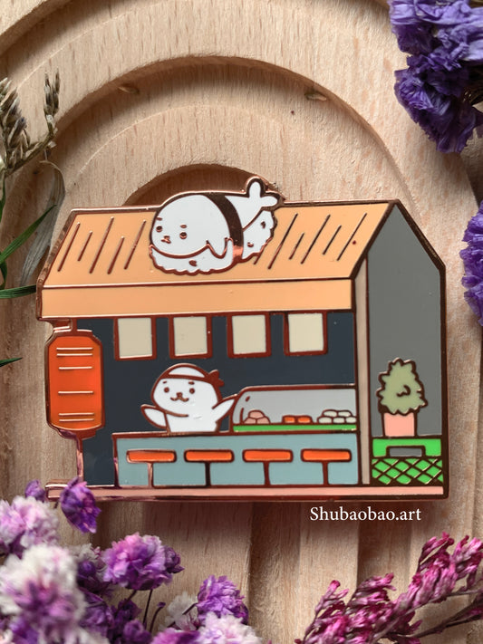 Storefront Series (OC)- Sushi Shop