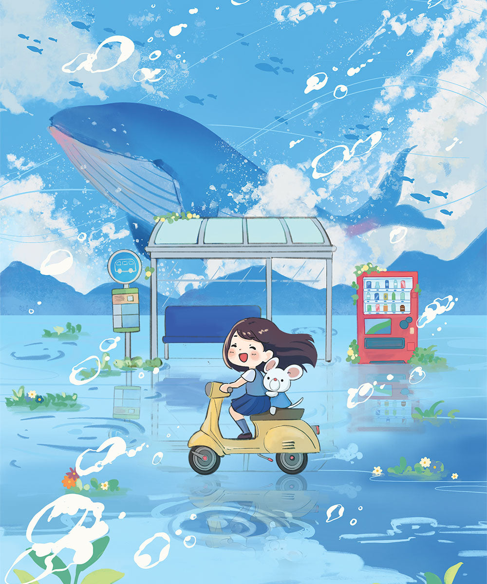 OC Postard- Whale