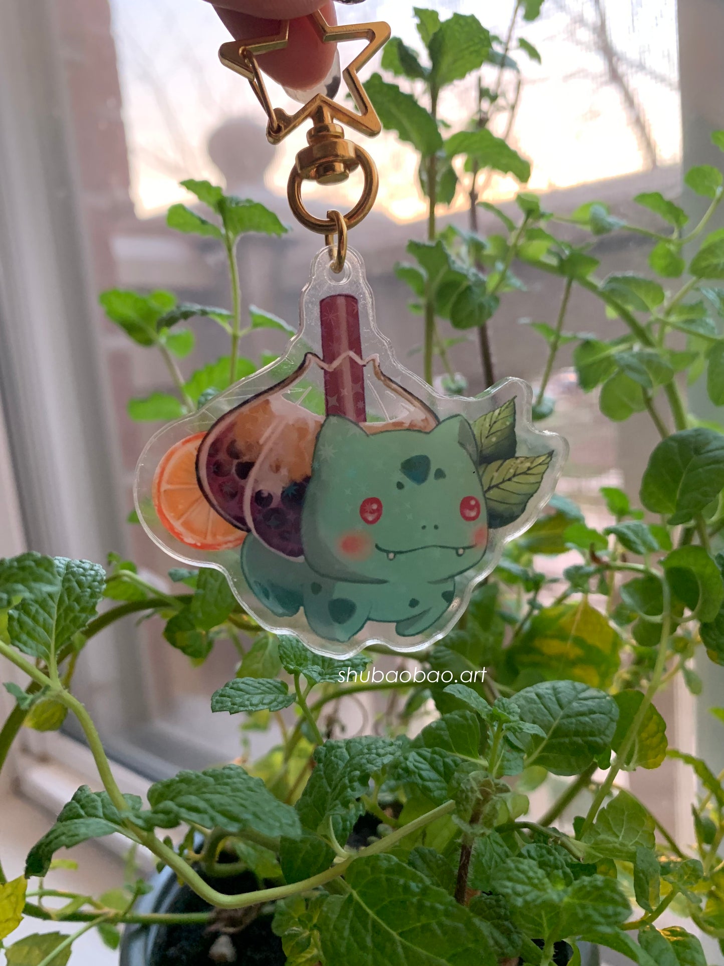 Acrylic Keychain- Bobasaur