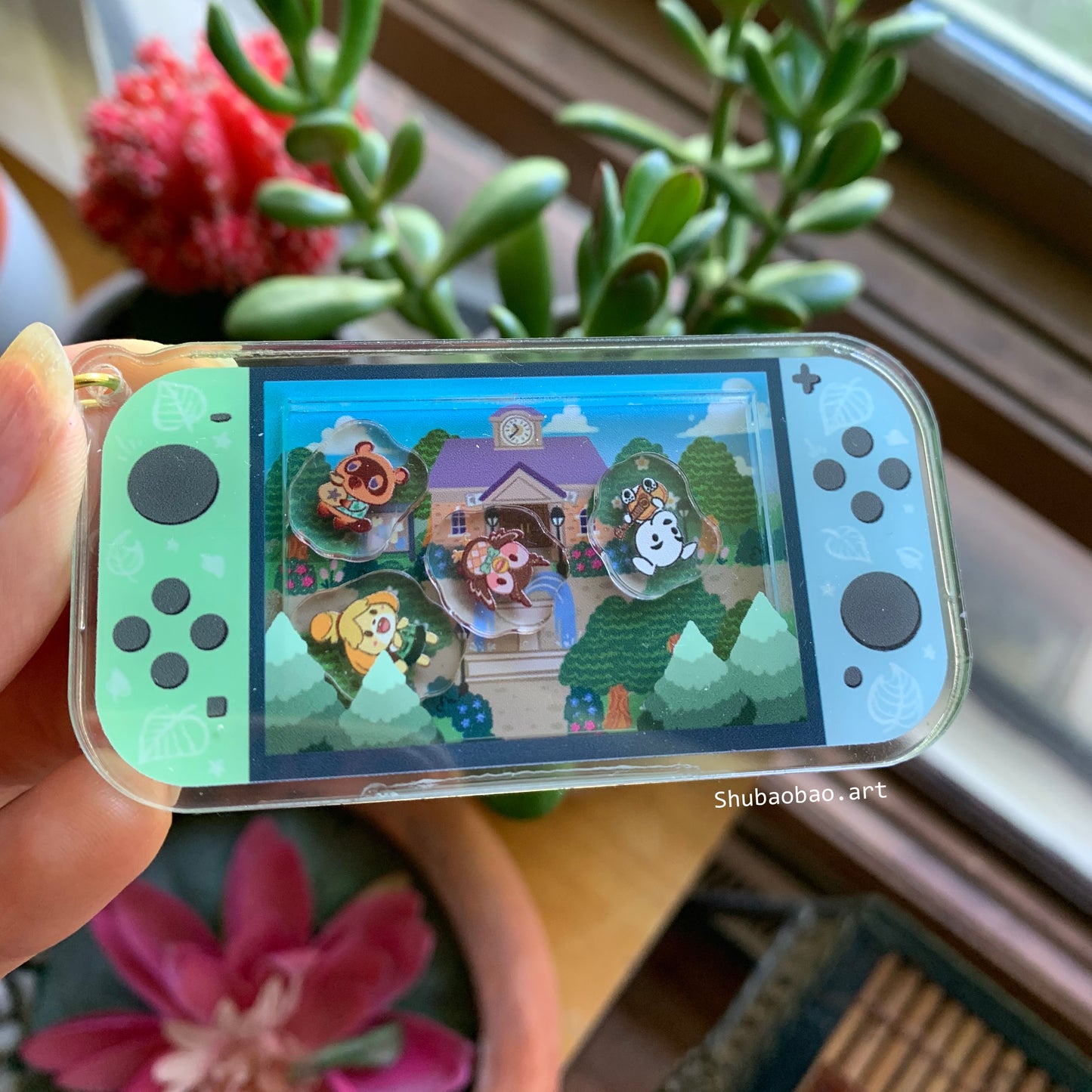 Acrylic Shaker- Animal Crossing