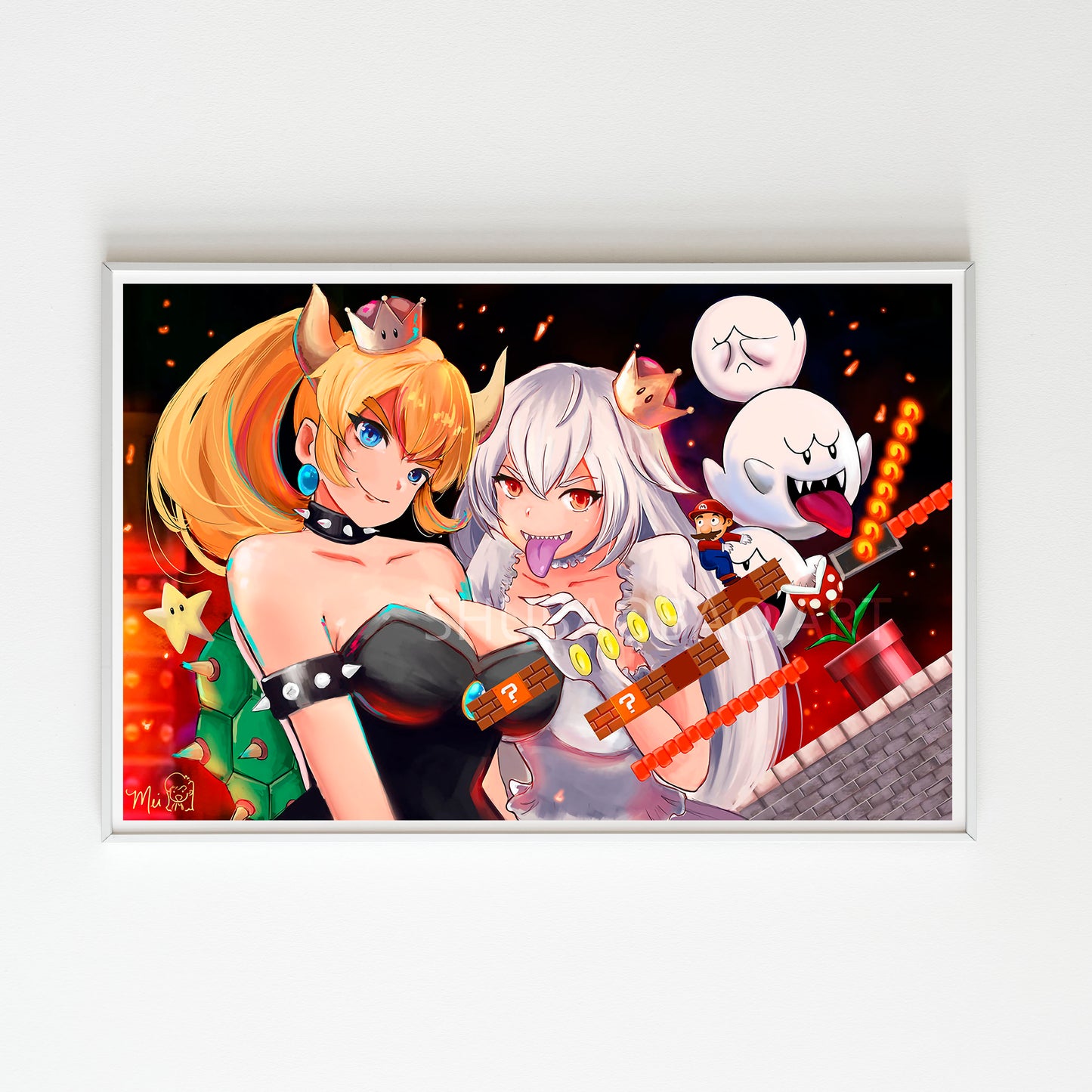 Bowsette and Boosette