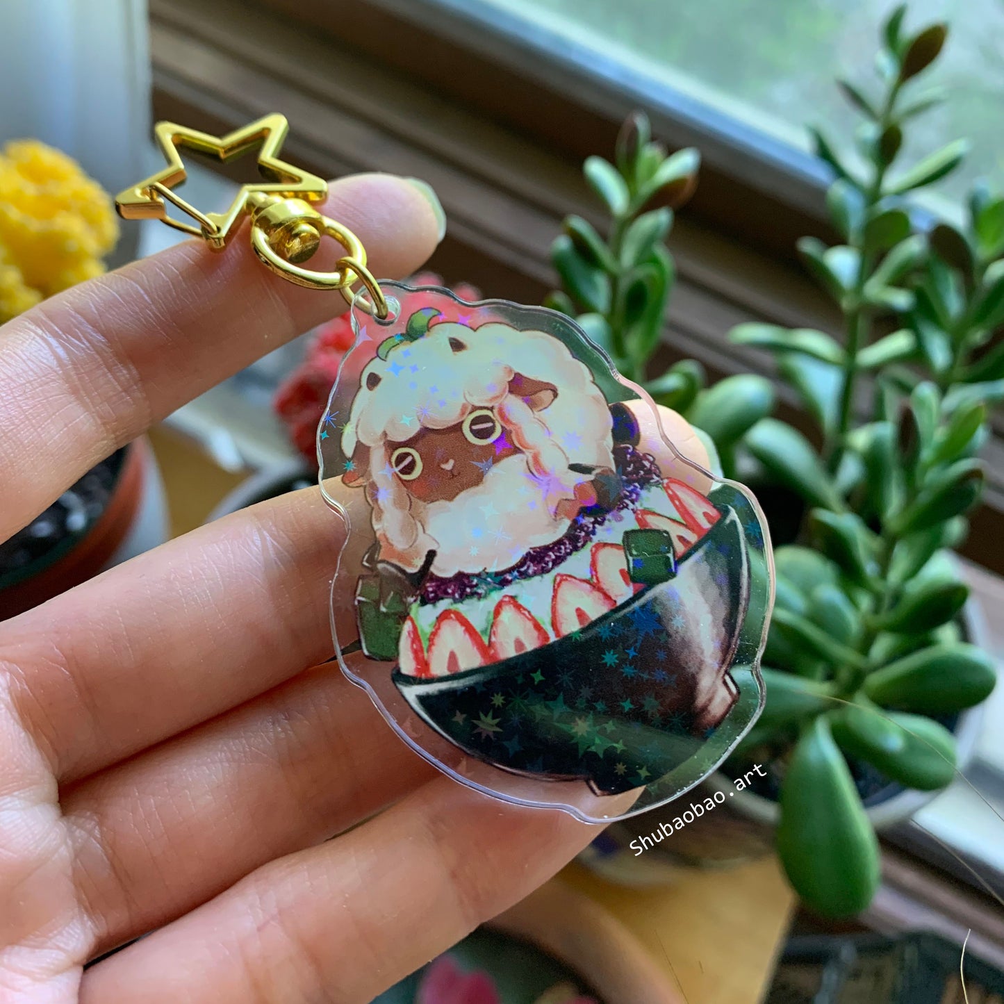 Acrylic Keychain- Wooloo Bingsu