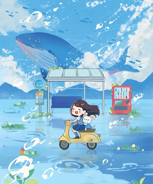OC Postard- Whale
