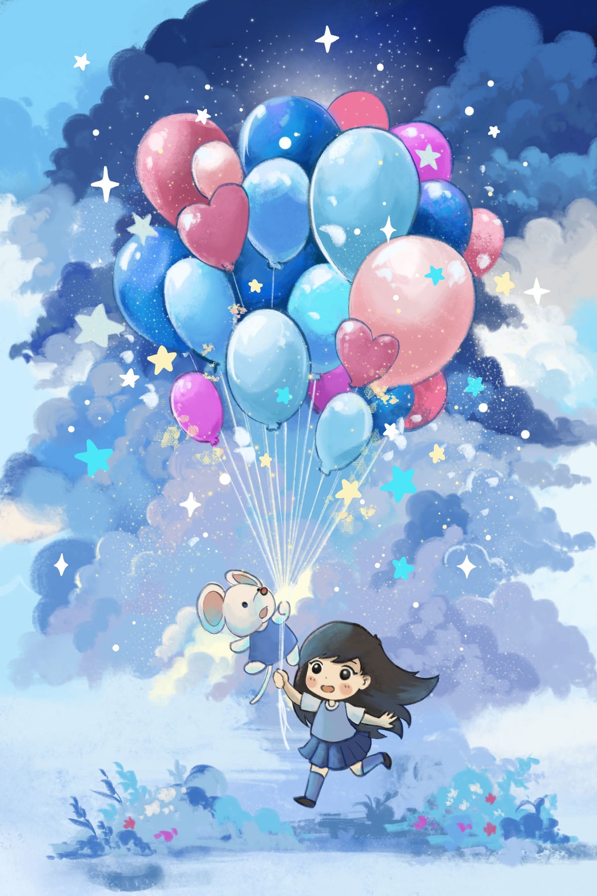 OC Postard- Balloons