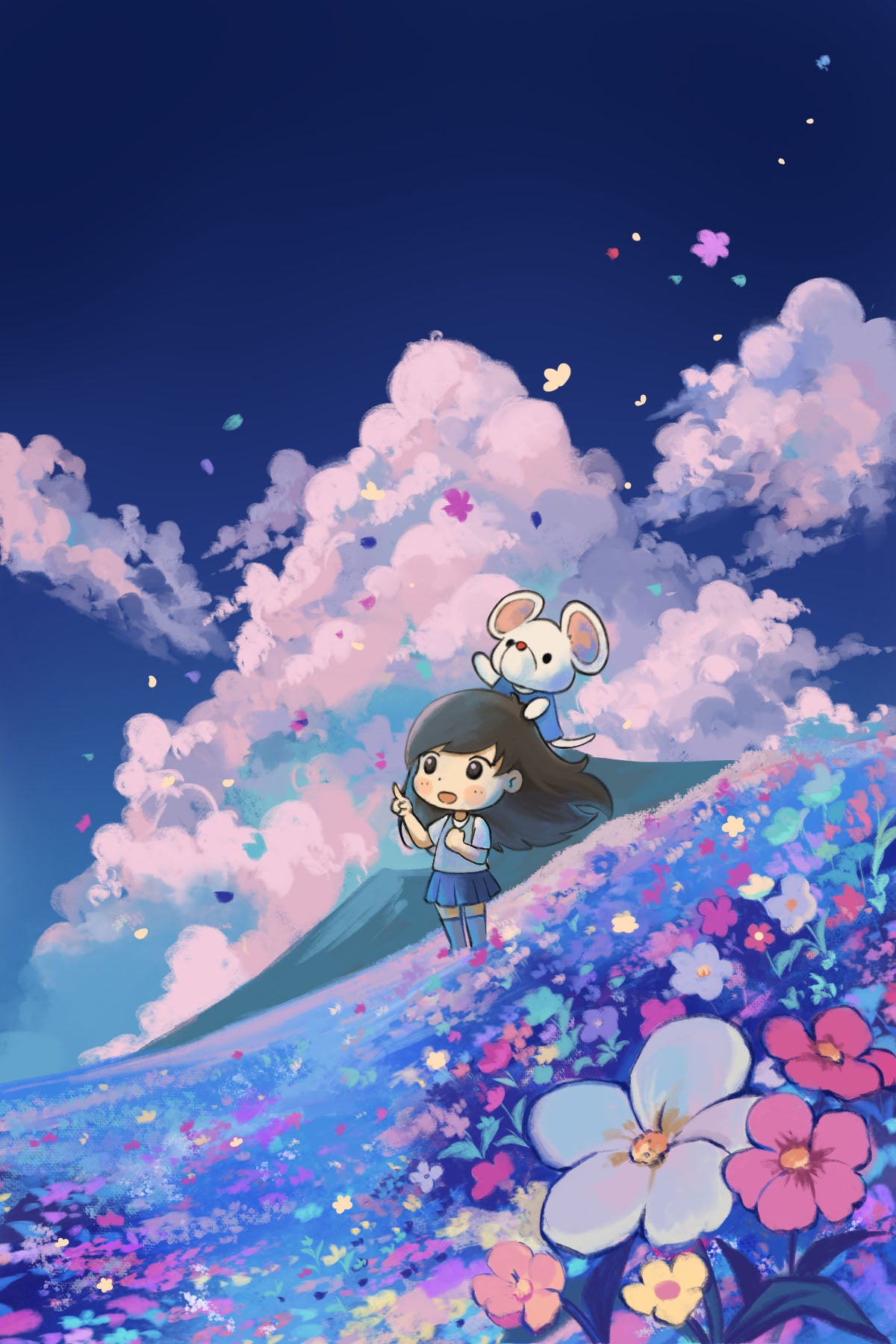 OC Postard- Flower Field